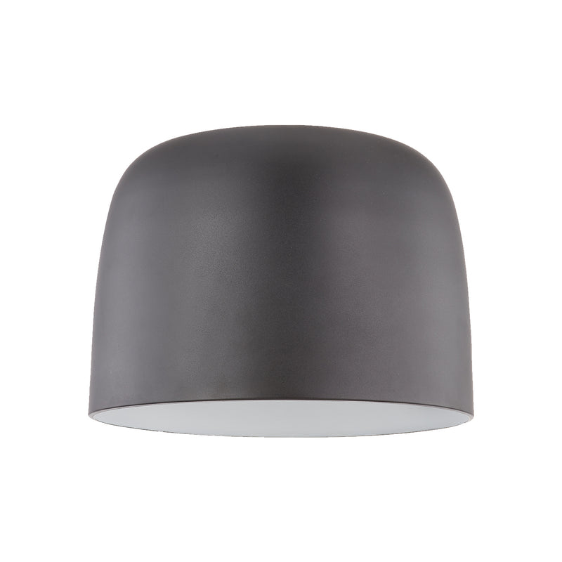 Kuzco Lighting FM44912-BK/WH LED Flush Mount, Black/White