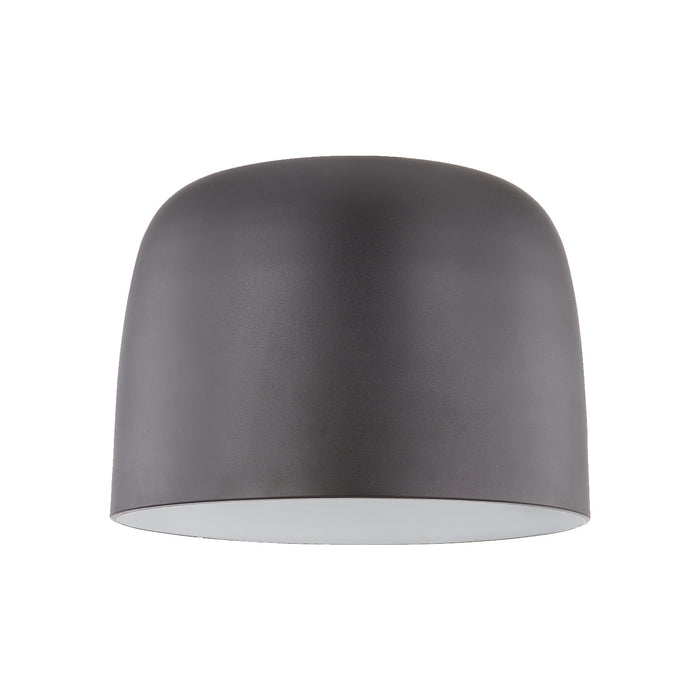 Kuzco Lighting FM44912-BK/WH LED Flush Mount, Black/White