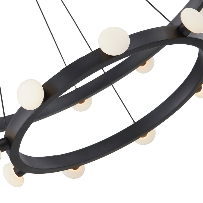 Kuzco Lighting CH63436-BK LED Chandelier, Black