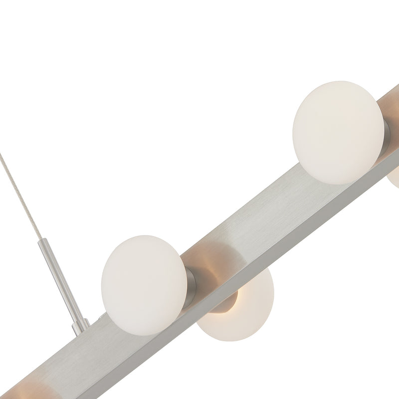 Kuzco Lighting LP63436-BN LED Pendant, Brushed Nickel
