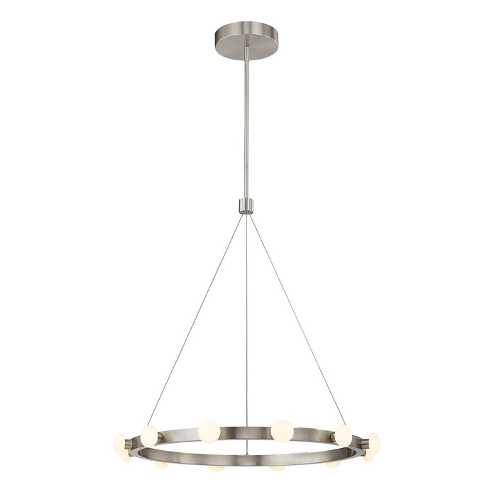 Kuzco Lighting PD63428-BN LED Pendant, Brushed Nickel