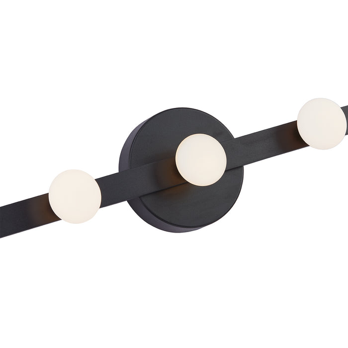 Kuzco Lighting WS63424-BK LED Wall Sconce, Black