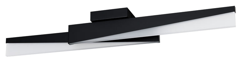Eglo USA 99561A LED Ceiling Mount, Structured Black
