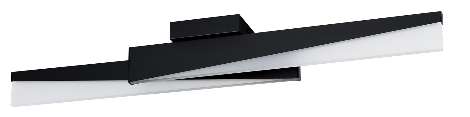 Eglo USA 99561A LED Ceiling Mount, Structured Black