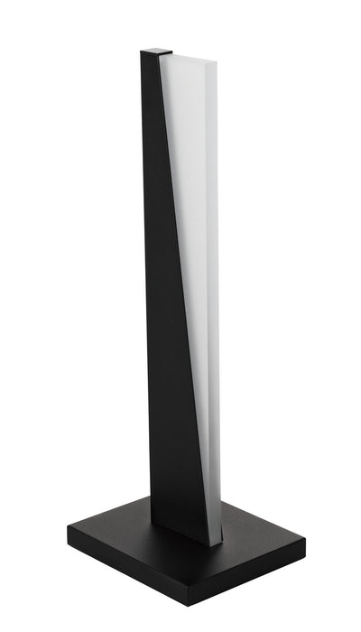 Eglo USA 99564A LED Table Lamp, Structured Black