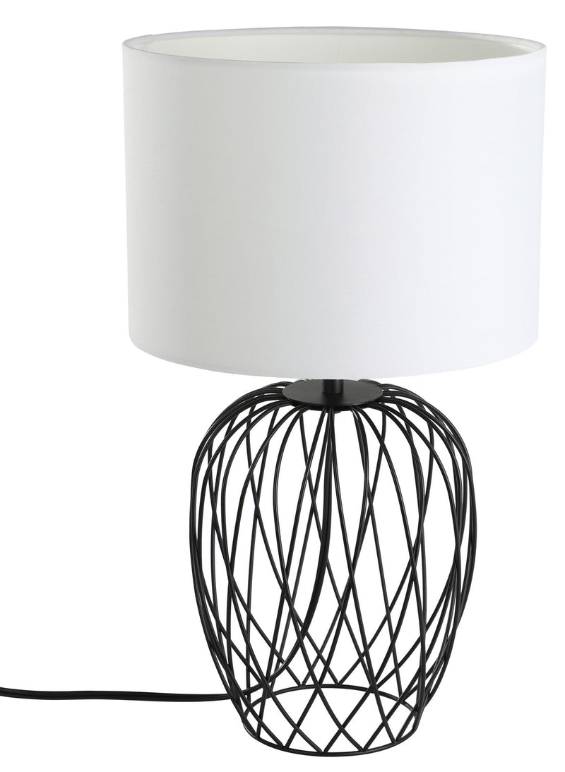 Eglo USA 43652A One Light Table Lamp, Black