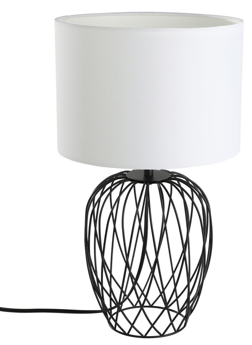 Eglo USA 43652A One Light Table Lamp, Black