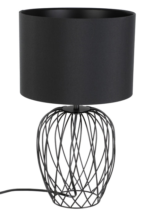 Eglo USA 43653A One Light Table Lamp, Black