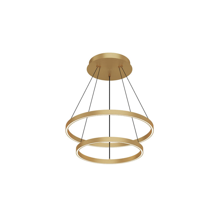 Kuzco Lighting CH87224-BG LED Chandelier, Brushed Gold