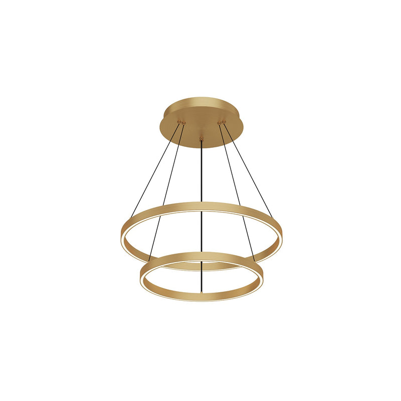 Kuzco Lighting CH87824-BG LED Chandelier, Brushed Gold