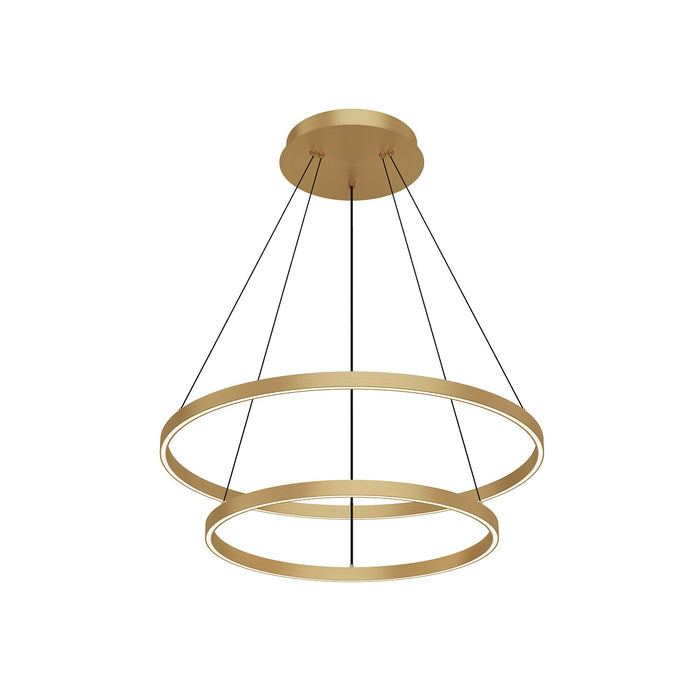 Kuzco Lighting CH87832-BG LED Chandelier, Brushed Gold