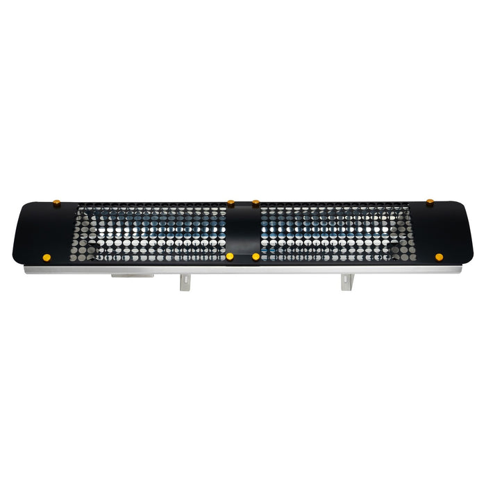 Eurofase EF15120B7 Single Element Heater, Black