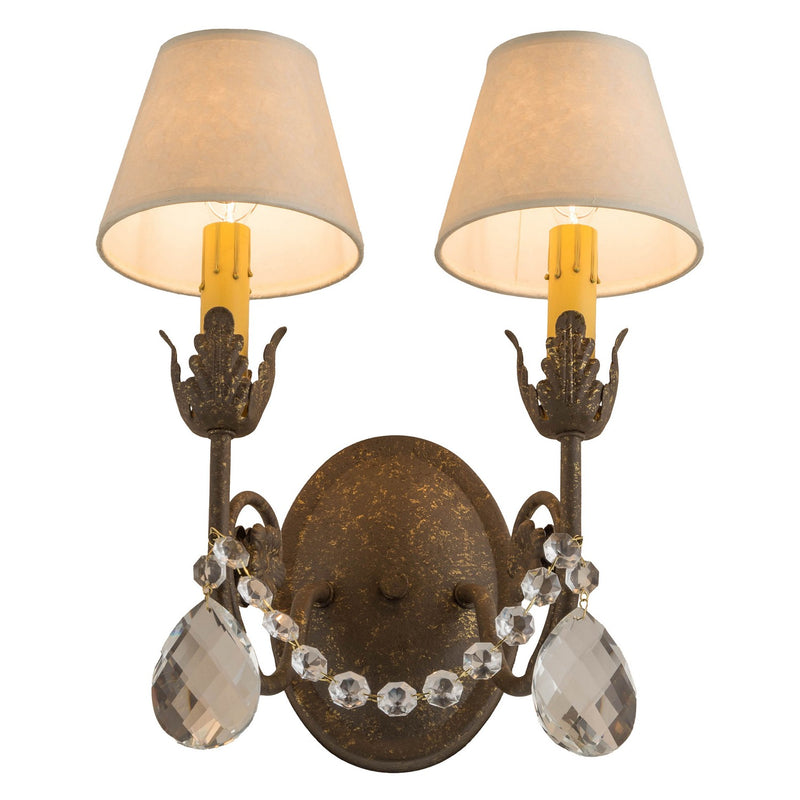 Meyda Tiffany 180854 Two Light Wall Sconce