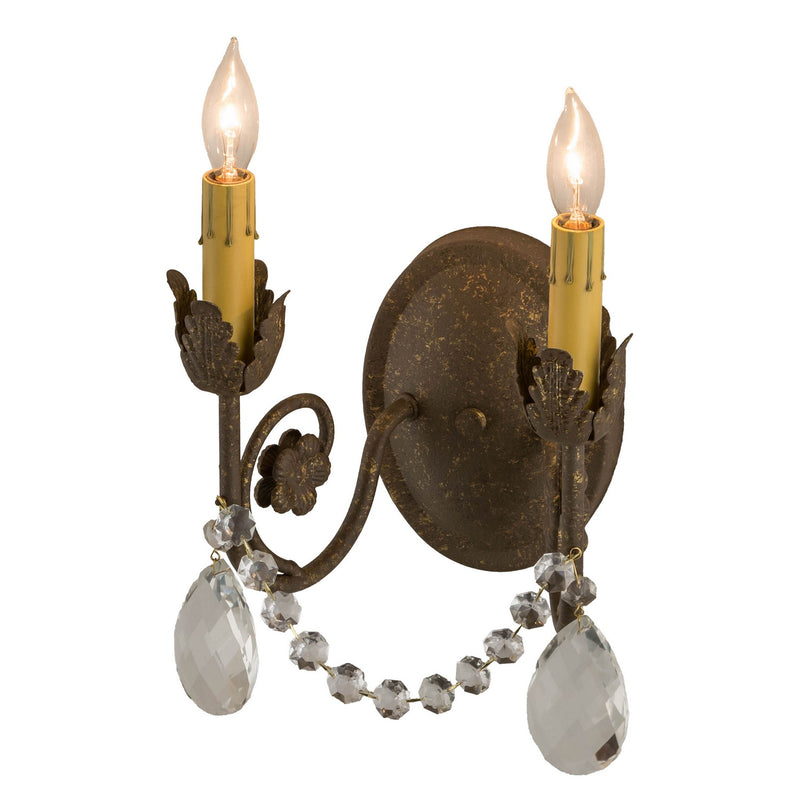 Meyda Tiffany 180854 Two Light Wall Sconce
