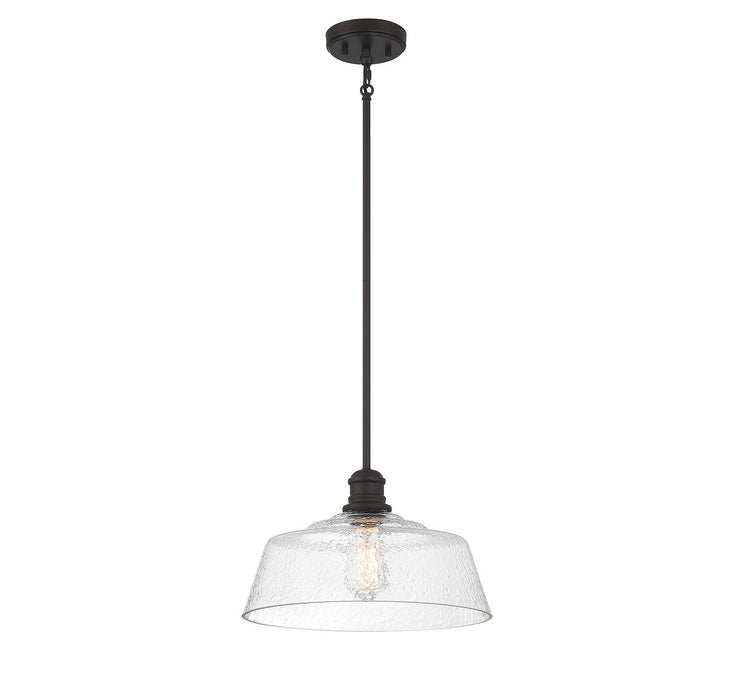 Meridian M7023ORB One Light Pendant, Oil Rubbed Bronze