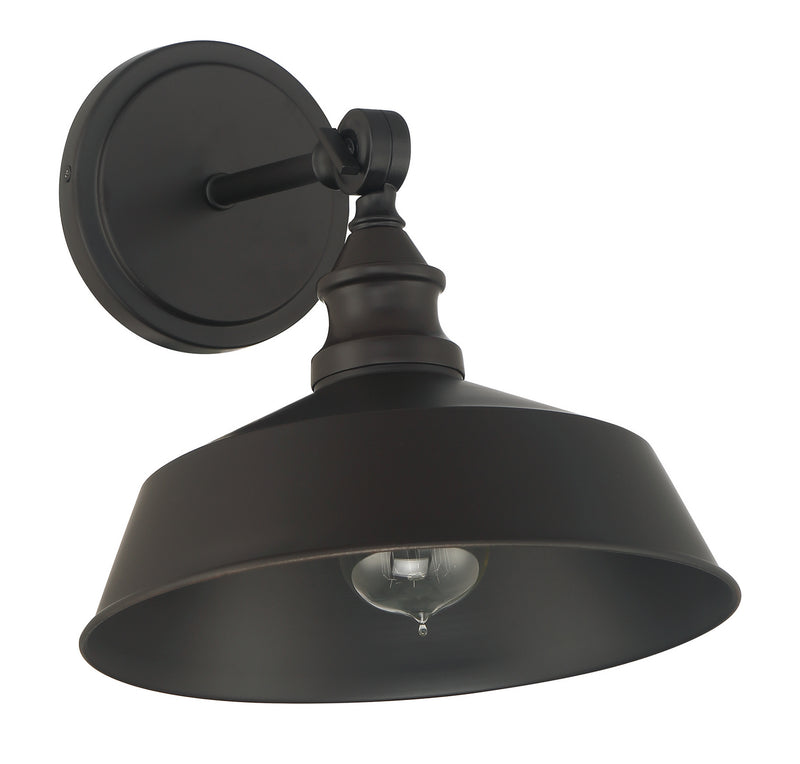 Meridian M90090ORB One Light Wall Sconce, Oil Rubbed Bronze