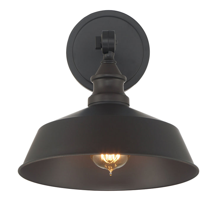 Meridian M90090ORB One Light Wall Sconce, Oil Rubbed Bronze