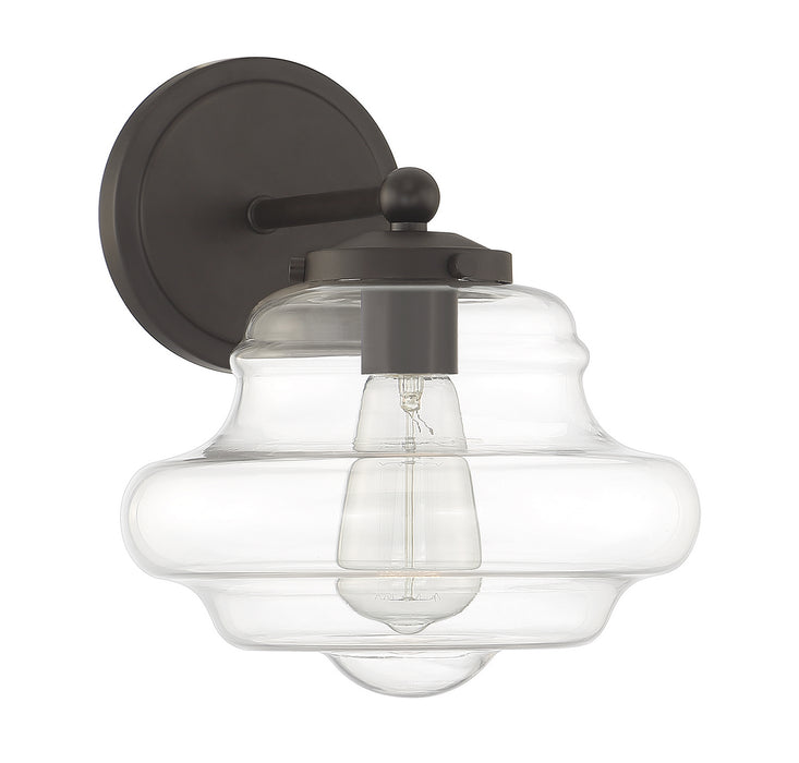 Meridian M90091ORB One Light Wall Sconce, Oil Rubbed Bronze