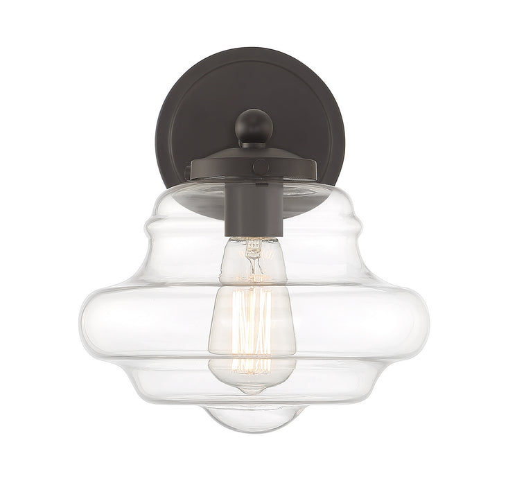 Meridian M90091ORB One Light Wall Sconce, Oil Rubbed Bronze