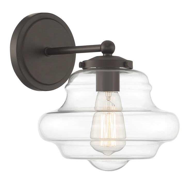 Meridian M90091ORB One Light Wall Sconce, Oil Rubbed Bronze