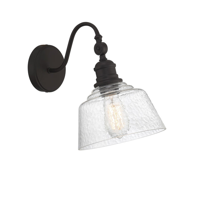 Meridian M90092ORB One Light Wall Sconce, Oil Rubbed Bronze