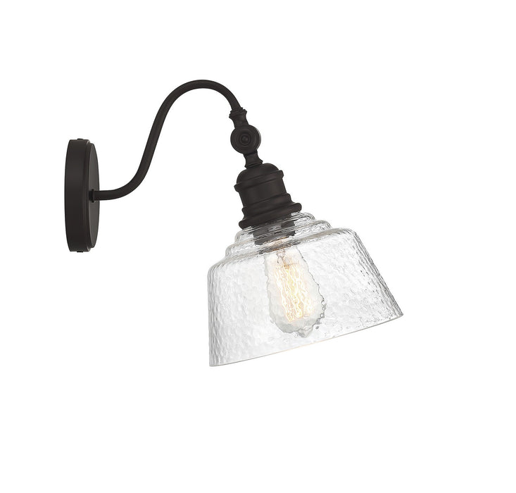 Meridian M90092ORB One Light Wall Sconce, Oil Rubbed Bronze