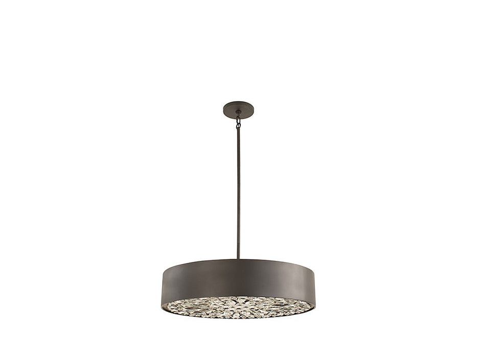 Savoy House 7-1271-6-50 Six Light Pendant, Black Cashmere