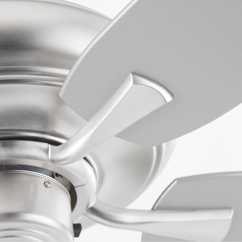 Quorum 190565-65 56" Ceiling Fan, Satin Nickel