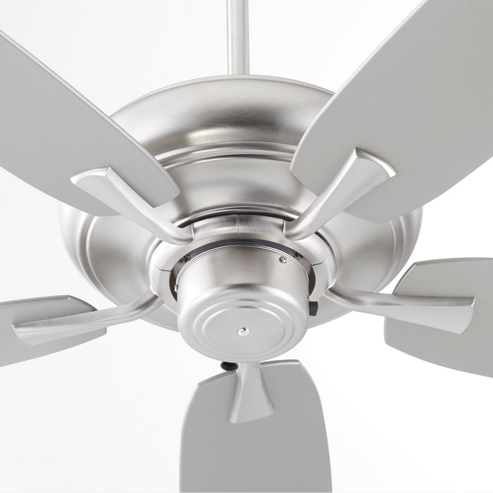 Quorum 190565-65 56" Ceiling Fan, Satin Nickel