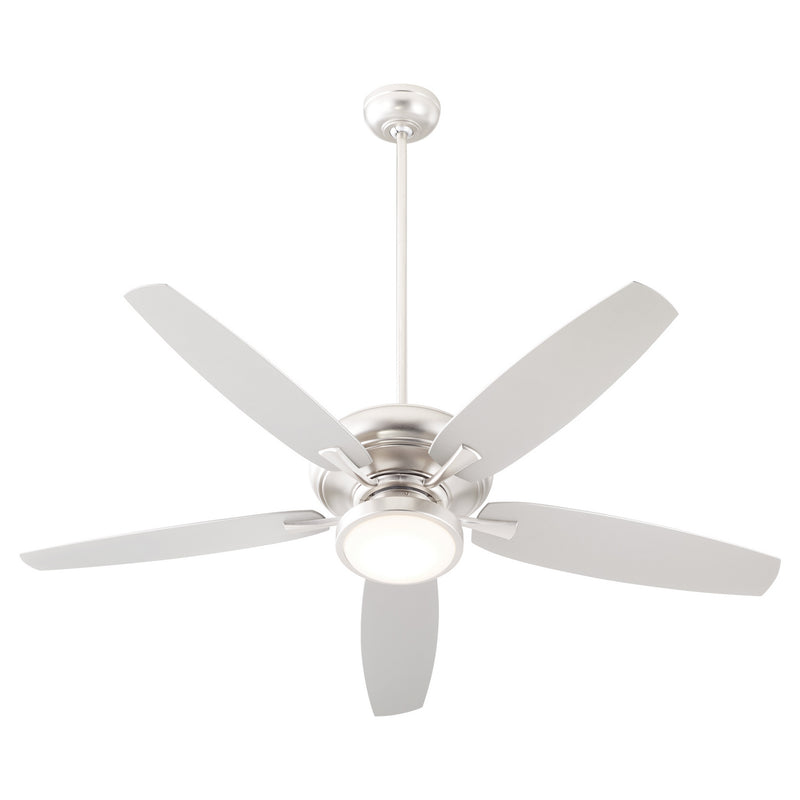 Quorum 190565-65 56" Ceiling Fan, Satin Nickel