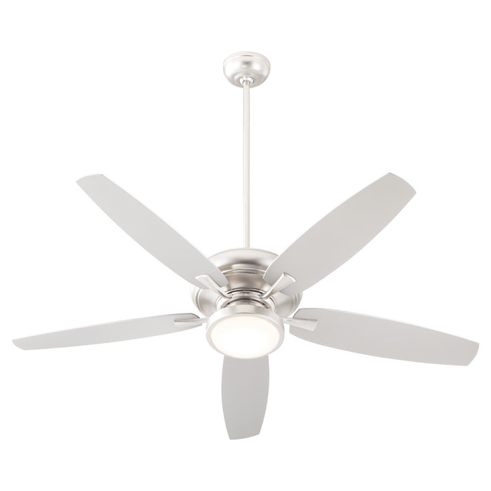 Quorum 190565-65 56" Ceiling Fan, Satin Nickel