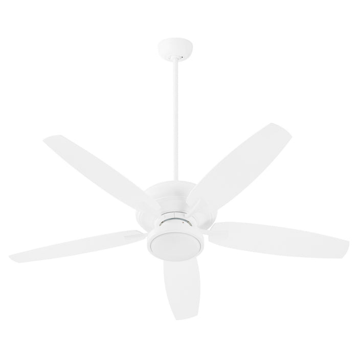 Quorum 190565-8 56" Ceiling Fan, Studio White