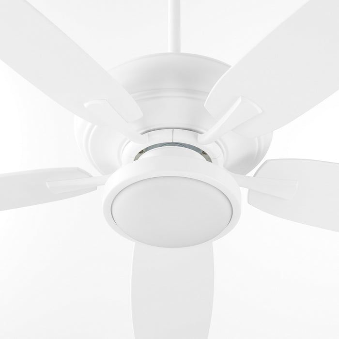 Quorum 190565-8 56" Ceiling Fan, Studio White