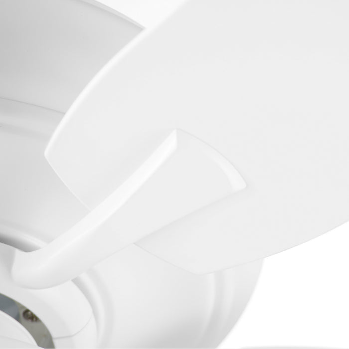 Quorum 190565-8 56" Ceiling Fan, Studio White