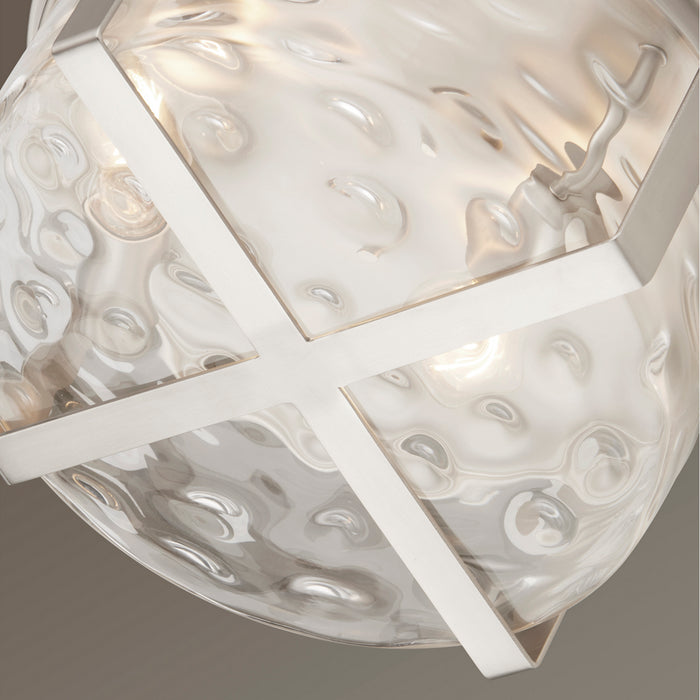 Quorum 3111-2-65 Two Light Ceiling Mount, Satin Nickel