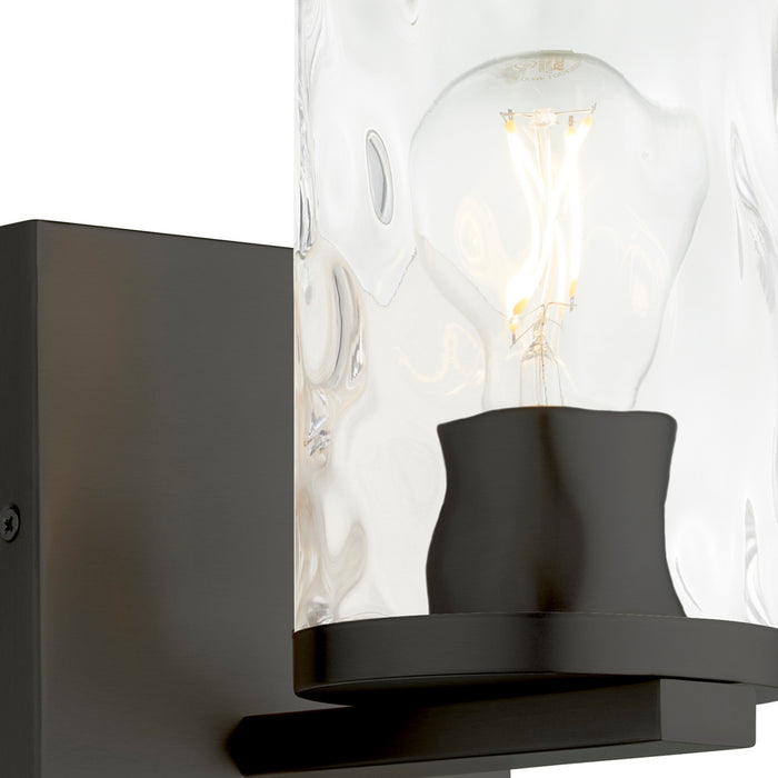 Quorum 5111-1-59 One Light Wall Mount, Matte Black