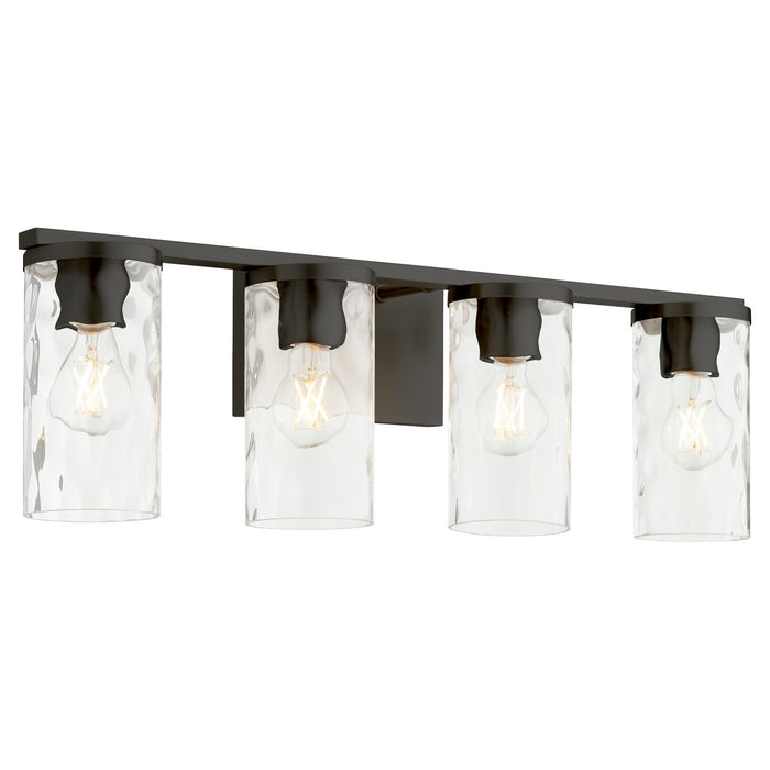 Quorum 5111-4-59 Four Light Vanity, Matte Black
