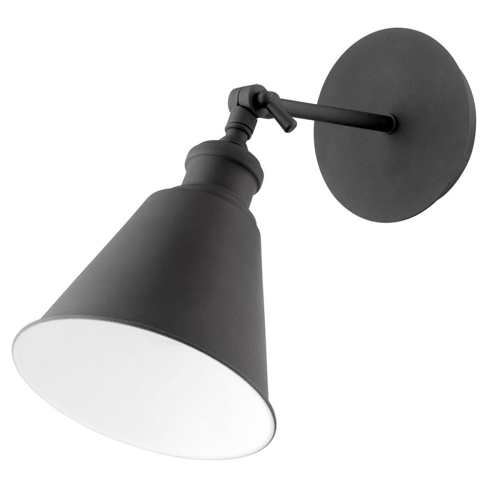 Quorum 5390-69 One Light Wall Mount, Textured Black