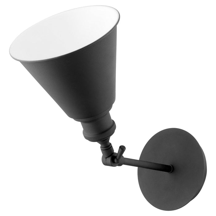 Quorum 5390-69 One Light Wall Mount, Textured Black