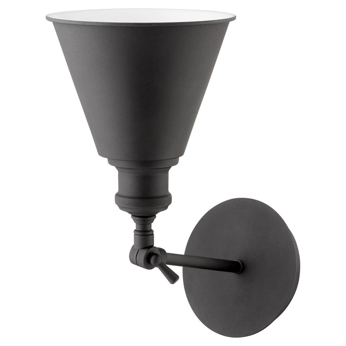 Quorum 5390-69 One Light Wall Mount, Textured Black