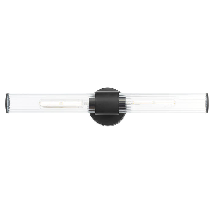 Quorum 702-24-69 Two Light Wall Mount, Textured Black