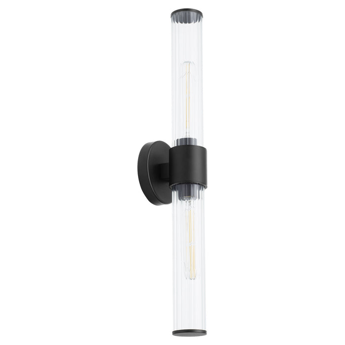 Quorum 702-24-69 Two Light Wall Mount, Textured Black