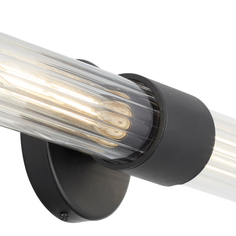 Quorum 702-24-69 Two Light Wall Mount, Textured Black