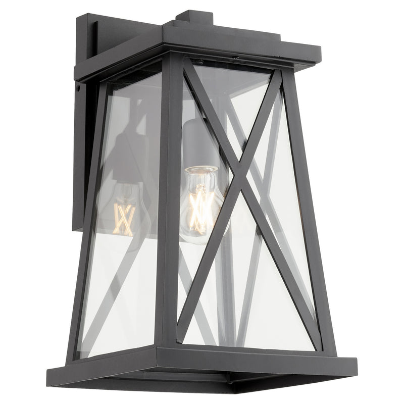 Quorum 725-16-69 One Light Wall Mount, Textured Black