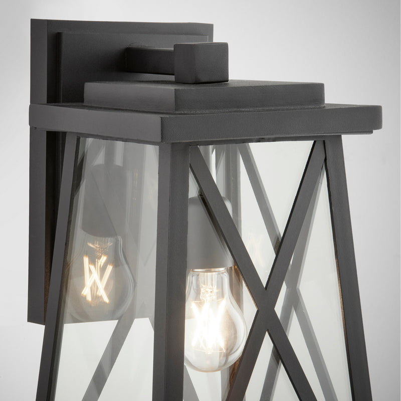 Quorum 725-16-69 One Light Wall Mount, Textured Black