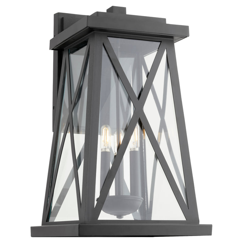 Quorum 725-22-69 Three Light Wall Mount, Textured Black