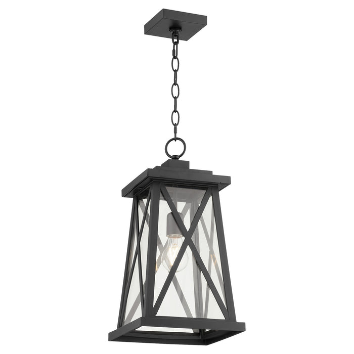 Quorum 726-16-69 One Light Pendant, Textured Black