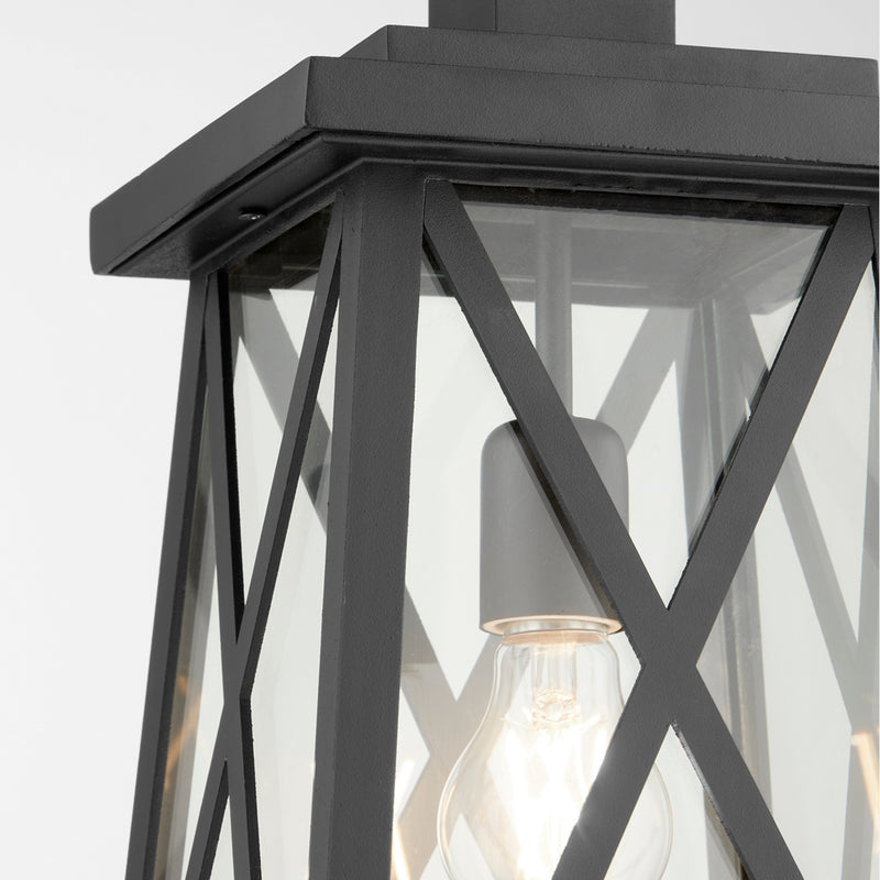 Quorum 726-16-69 One Light Pendant, Textured Black