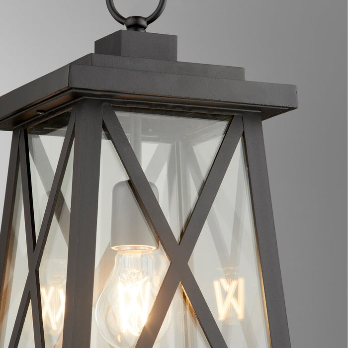 Quorum 726-16-69 One Light Pendant, Textured Black
