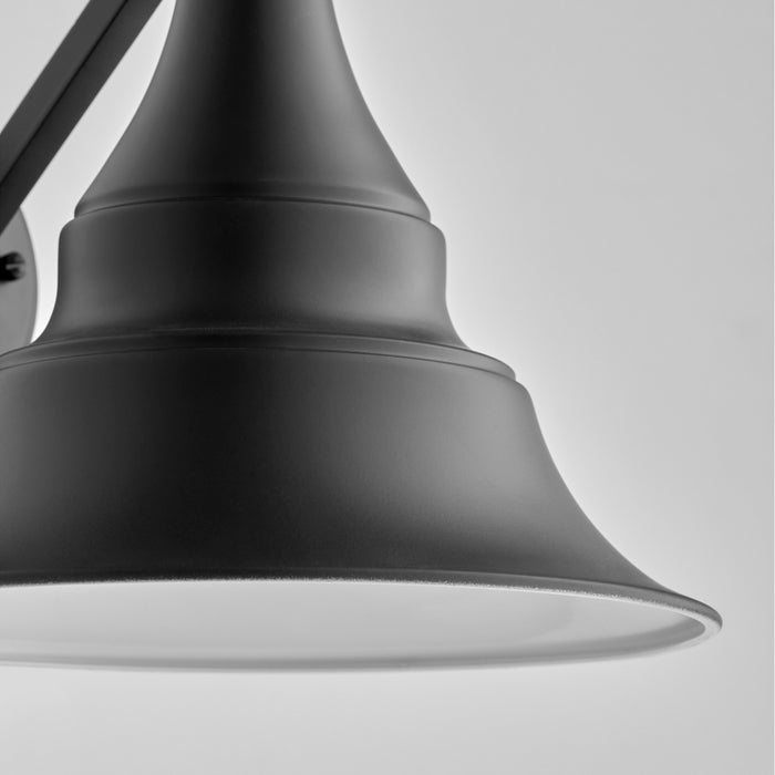 Quorum 767-11-59 One Light Wall Mount, Matte Black